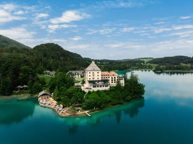 Das Rosewood Schloss Fuschl in Hof bei Salzburg. | Foto: Rosewood Schloss Fuschl