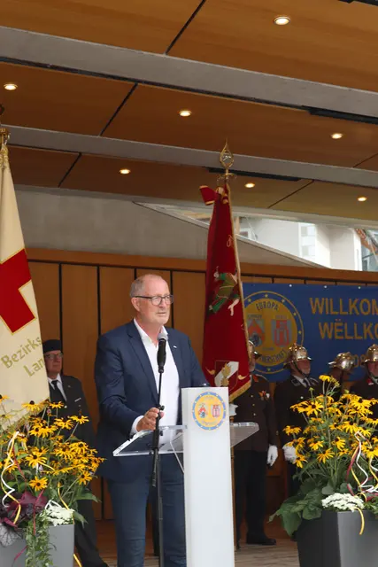 Werner Kurz (Bgm. Ischgl): „20 Jahre Gemeindepartnerschaft stehen für 20 Jahre Begegnungen, gemeinsame Erlebnisse, herzliche Gastfreundschaft und Freundschaft.“ | Foto: Zangerl