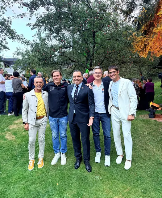 Otmar Ladner, Benjamin Parth, Suvad Zlatix, Simon Parth und Michael Gitterle. | Foto: WK Tirol