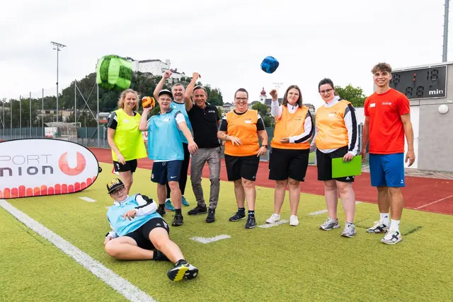 Mit dem Projekt „Sport vor Ort – Bewegte Inklusion“ werden niederschwellige Sport- und Bewegungsangebote für Menschen mit Beeinträchtigung geschaffen.  | Foto: Sportunion Salzburg/Marc Stickler