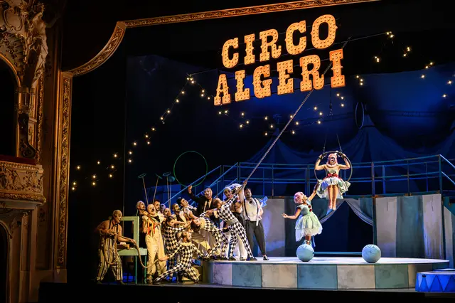 "Manege frei" heißt es im Salzburger Landestheater nicht nur für die Oper „L’italiana in Algeri“ (Gioachino Rossini), sondern vor allem auch für Lea Toran Jenner. Die Proben befinden sich in der finalen Phase. | Foto: SLT/Tobias Witzgall