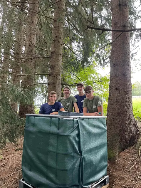 Mit ihrem Projekt "Schule im Wald – zwischen Wurzeln und Wissen" erreichte die Landjugend Preitenegg den zweiten Platz beim Kärntner Tat.Ort-Jugend-Wettbewerb. | Foto: Facebook/LJ Preitenegg