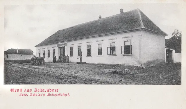 Ehemals Gasthof Geisler, später Geisler Transporte, heute SPAR | Foto: Herbert Schleich