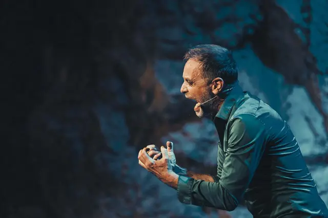 Die Titelfigur verkörperte mit Julian Weigend ein gebürtiger Grazer.  | Foto: Jedermann Theater