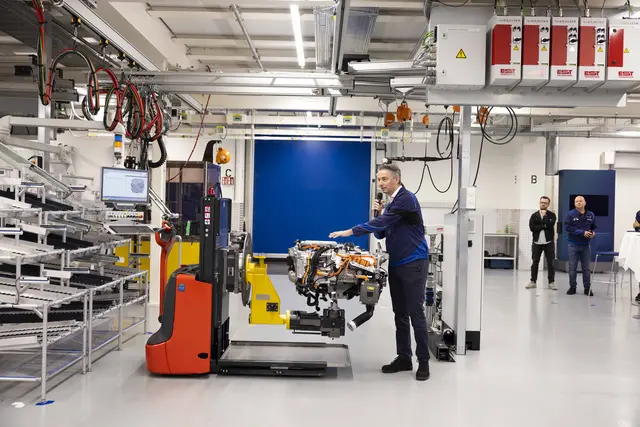Niklas Berberich, Leiter der Montage Brennstoffzellensystem im BMW Group Werk Steyr. | Foto: BMW Group Werk Steyr