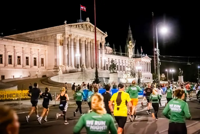 Am 17. September findet der Vienna Night Run auf der Ringstraße statt, weshalb es zu Verkehrseinschränkungen kommt. (Archiv) | Foto: Vienna Night Run/Stephan Schuetze