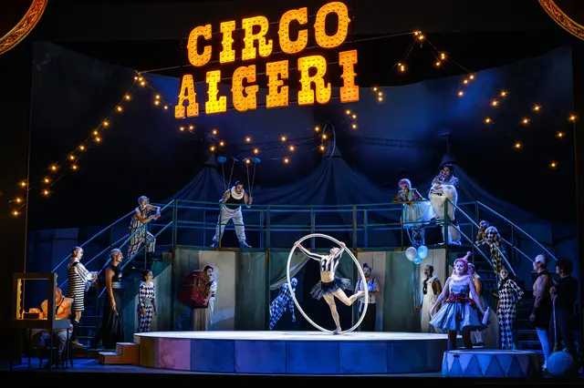 "Manege frei" heißt es im Salzburger Landestheater nicht nur für die Oper „L’italiana in Algeri“ (Gioachino Rossini), sondern vor allem auch für Lea Toran Jenner. Die Proben befinden sich in der finalen Phase. | Foto: SLT/Tobias Witzgall