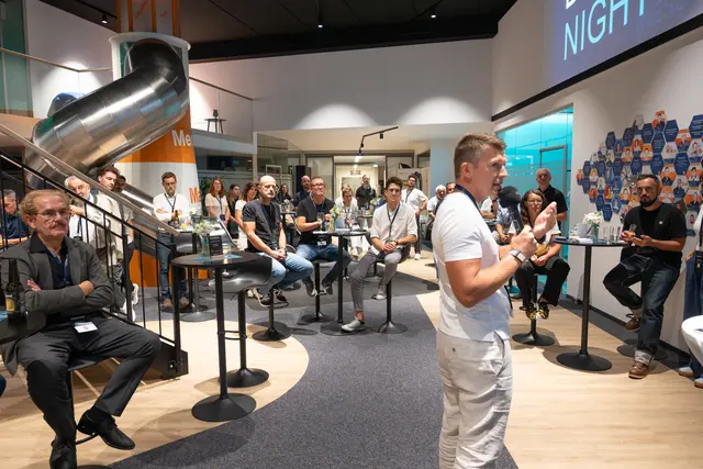 Unternehmer informierten sich bei der "Business-Night" in Weiten. | Foto: Kausl
