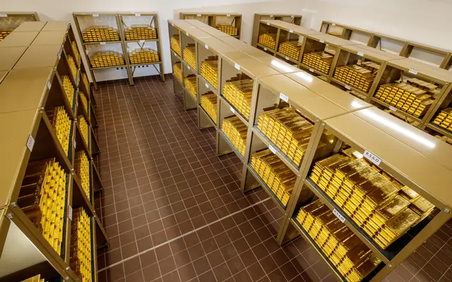 Von den 280 Tonnen Goldreserven der OeNB lagert etwas mehr als die Hälfte im Ausland. | Foto: Oesterreichische Nationalbank