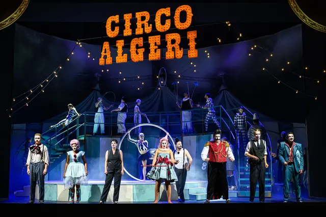 "Manege frei" heißt es im Salzburger Landestheater nicht nur für die Oper „L’italiana in Algeri“ (Gioachino Rossini), sondern vor allem auch für Lea Toran Jenner. Die Proben befinden sich in der finalen Phase. | Foto: SLT/Tobias Witzgall