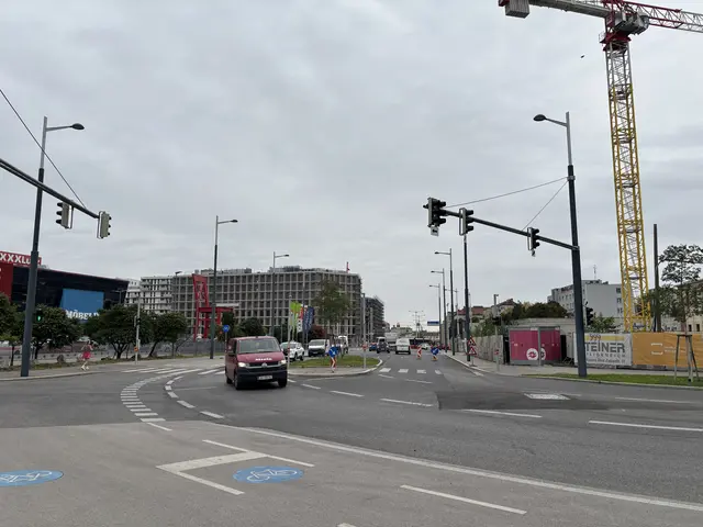 Über die Franz-Grill-Straße und die Landstraßer Hauptstraße sollten die Schulkinder zukünftig zum geplanten "Village Gymnasium" gelangen.  | Foto: Luca Arztmann/MeinBezirk