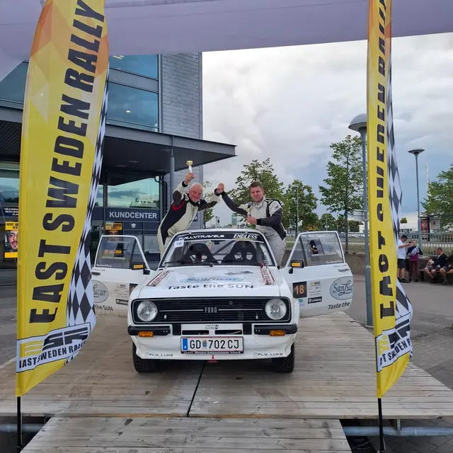 Lukas und Helmut Schindelegger erreichten den dritten Klassenplatz und den elften Platz Gesamt. | Foto: East Sweden Rally Media