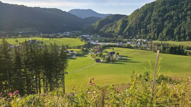 Traumhafter Blick auf Göstling an der Ybbs | Foto: Andreas Enickl