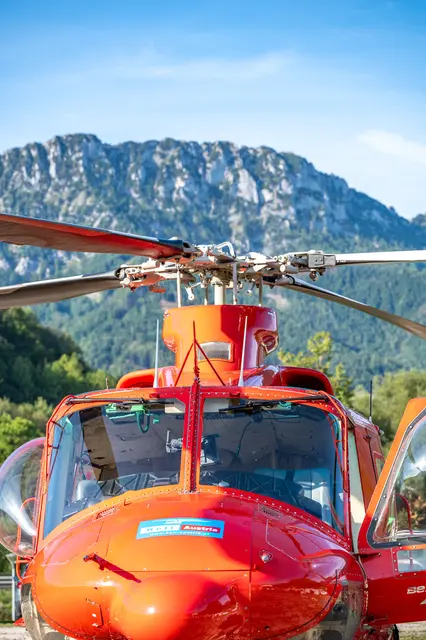 Der intensive Hubschraubereinsatz am Mittwoch war damit einer der weithin sicht- und hörbaren Teile des Projekts in Micheldorf. | Foto: Team Fotokerschi