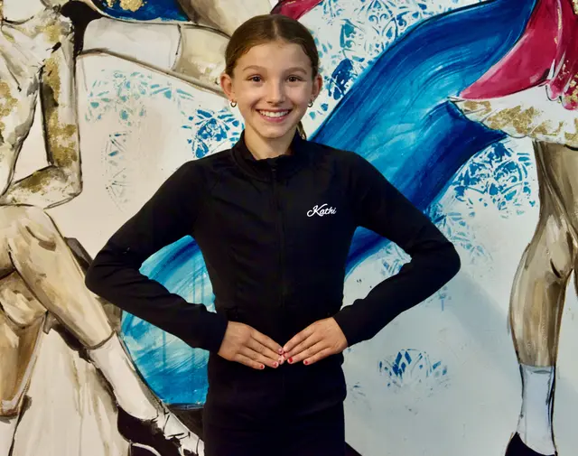 Katharina Schopper gilt als großes Nachwuchstalent der Irish Dance Academy.  | Foto: MeinBezirk/Leonie Herrmann