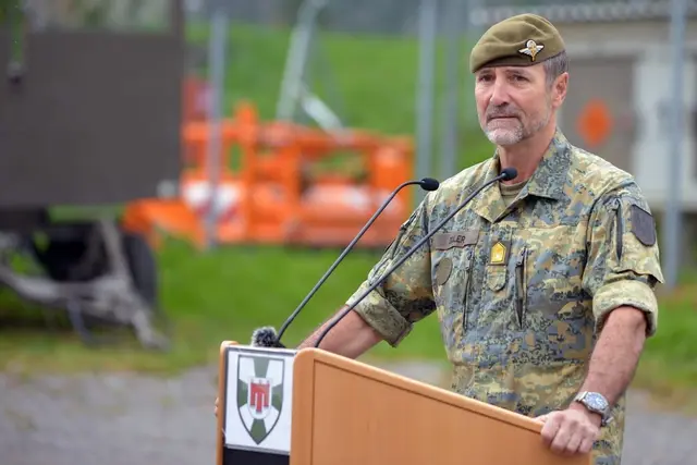 Brigadier Dialer offiziell als neuer Militärkommandant von Vorarlberg im Amt
 | Foto: Koppitz, Militärkommando 