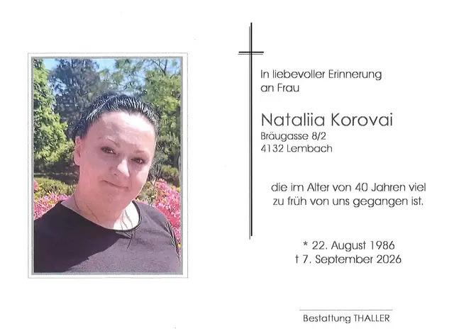 Foto: Bestattung Thaller