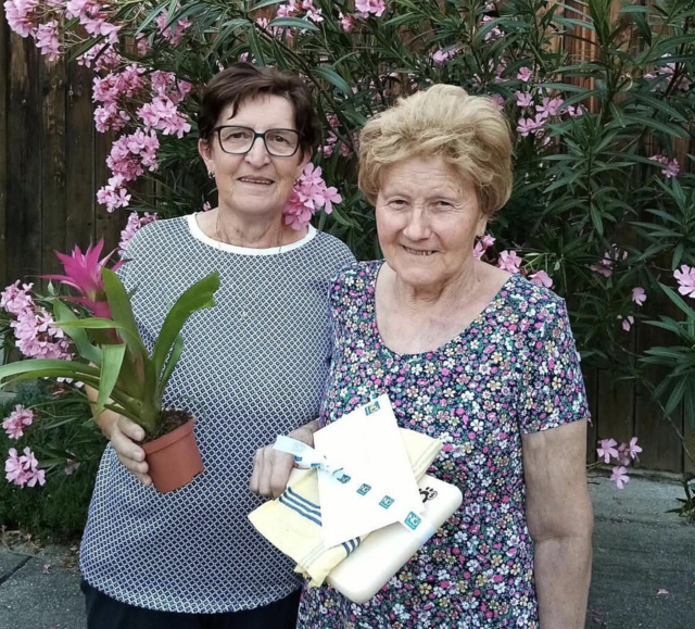 Gerti Bogg mit Jubilarin Ehrentraud Weinberger | Foto: NÖ Senioren