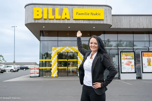 Vanja Nukic ist seit 2005 Teil der Billa-Familie und startet ab sofort als selbstständige Kauffrau in Winden am See durch. | Foto: Billa AG/ Robert Harson