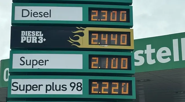 Die Spritpreise steigen wieder: Im Bezirk Wolfsberg wurde für Benzin und Diesel die Zwei-Euro-Marke geknackt. | Foto: Privat