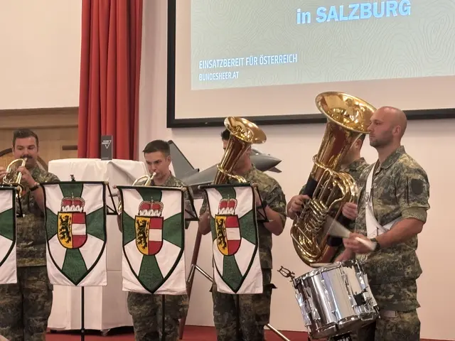 Die Militärmusik präsentierte ihr großes Können. | Foto: Emanuel Hasenauer