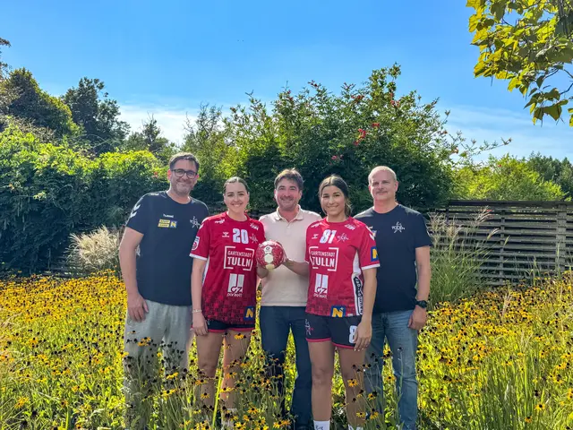 Co-Trainer Andreas Mödritscher, Sabrina Klein, DIE GARTEN TULLN Geschäftsführer Franz Gruber, Reka Gutecz und Obmann Günter Grossberger | Foto: Natur im Garten