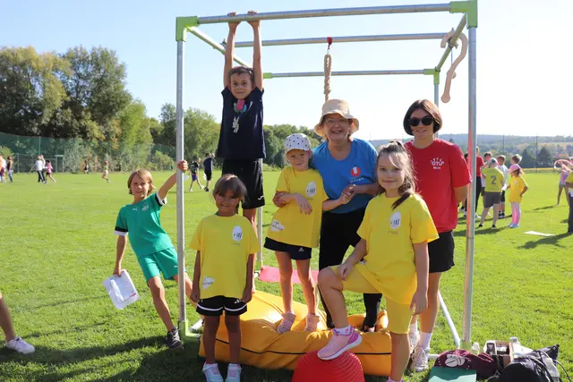 Karin Ofner bei der Ninja Station der GTU Mattersburg. | Foto: Sportunion Burgenland
