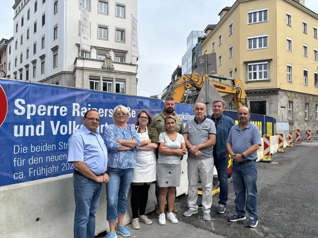 Durch eine Großbaustelle der Linz AG müssen die Geschäftstreibenden in der Volksgartenstraße und Rainerstraße zwei Jahre lang mit Lärm, Schmutz und Umsatzrückgängen leben. | Foto: MeinBezirk