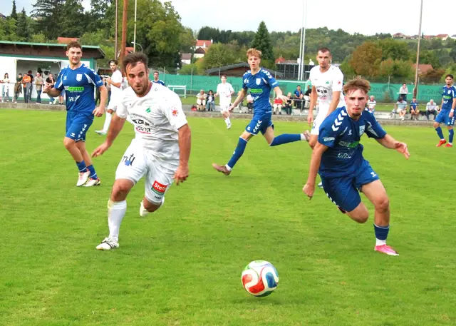Das Spiel ASKÖ Oberdorf gegen UFC Markt Allhau war lange auf Augenhöhe - spielerisch durchdachte Momente gab es auf beiden Seiten - nur vor dem Tor zeigte sich die Heimmannschaft äußerst effektiv. | Foto: Peter Seper