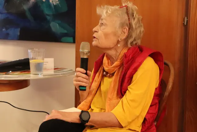 Laudatorin Ingeborg Pock bei ihrer Rede | Foto: Gerhard Langmann