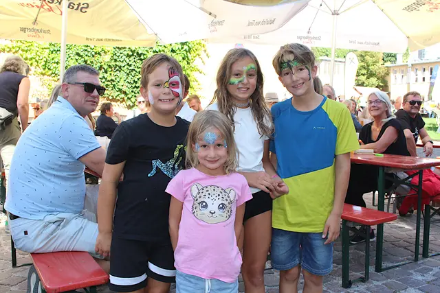 Konstantin, Madleen, Alm und Hendric