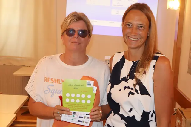 Obfrau Claudia Dunst-Mösenlechner und Referentin Christina Absenger (v.l.) | Foto: Gerhard Langmann