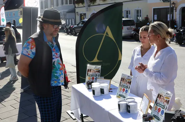Auch der "Hödlmoser" (Schauspieler Jimi Lend) schaute vorbei | Foto: Gerhard Langmann