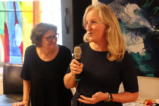Petra Krois-Ninaus begrüßte die Gäste | Foto: Gerhard Langmann
