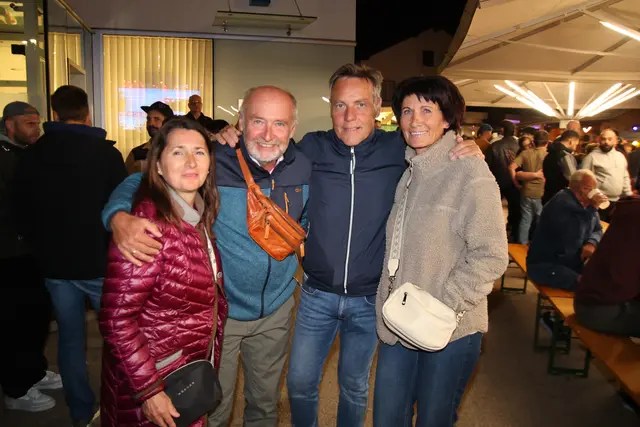 Gundi, Hubert, Hermann Stadler und Gabi.