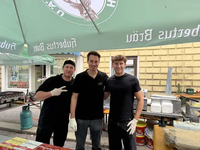 Auch für reichlich Essen wurde gesorgt