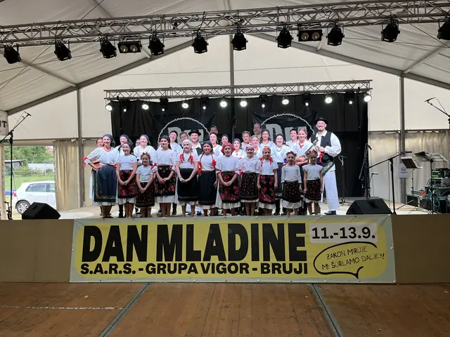 Hajdenjaki vertraten Österreich beim Folklorenachmittag des Dan Mladine | Foto: Gesa Buzanich