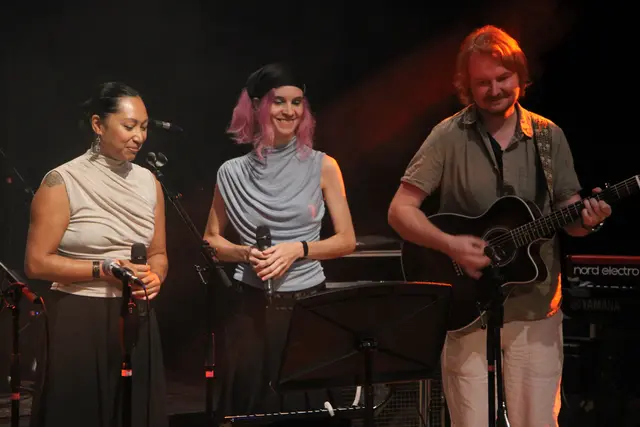 "Cauchy" spielten im Europasaal als Support Act. | Foto: Josef Hofmüller