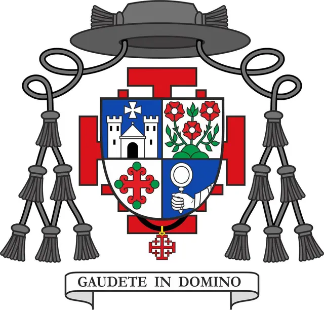 Das Wappen des ehemaligen Abtes von ALTENBURG und nunmehrigen Propstes von Wiener Neustadt MMag. Thomas RENNER OSB

Sein Wahlspruch: "Gaudete in Domino"
in Deutsch: "Freut euch im Herrn"
