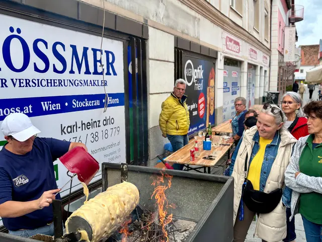 Einer der Höhepunkte war diesmal das "Showbacken" von Daniela Blei aus Theras. | Foto: Markus Kahrer