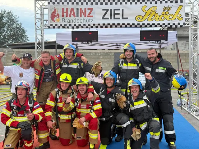 Die Motivation vor dem Wettkampf und die Freude danach war bei allen Wettkampfgruppen spürbar. | Foto: Freiwillige Feuerwehr Apetlon