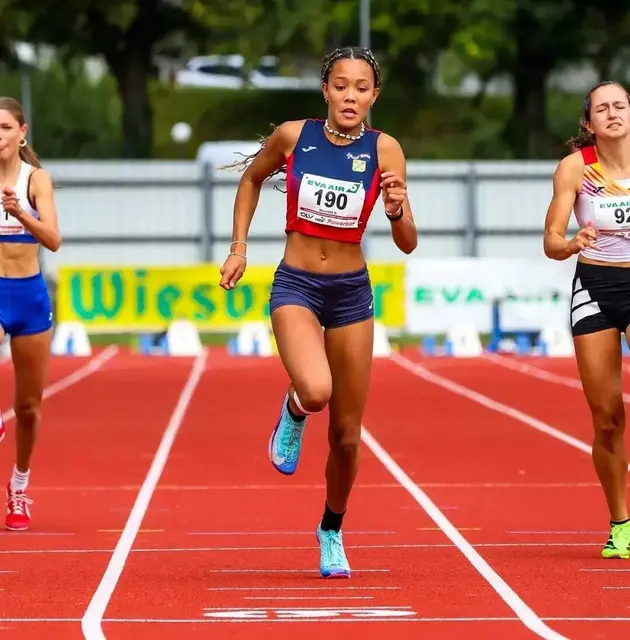 Maya Williams beim 100 m Finale | Foto: LT Eisenstadt