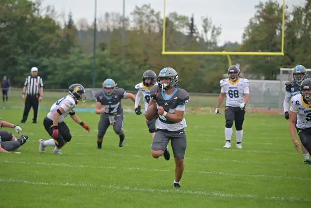 Auch der Nachwuchs der Welser Huskies zeigt, was er am Spielfeld kann und gewinnt gegen die Vienna Vikings. | Foto: Huskies Wels