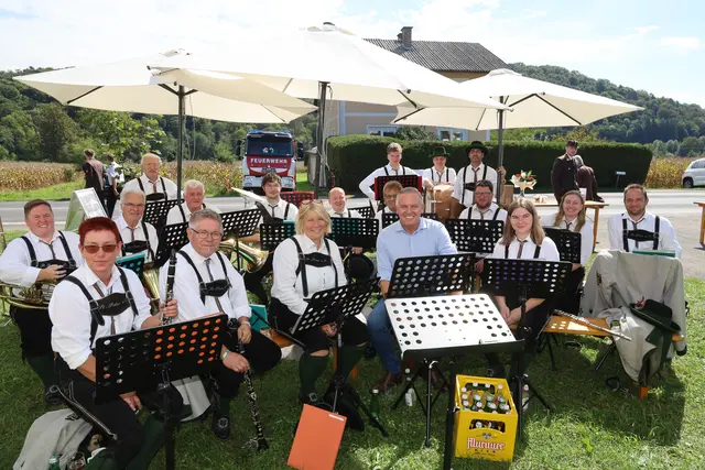 Für die musikalische Umrahmung des Festes sorgte die Musikkapelle St. Peter am Ottersbach.