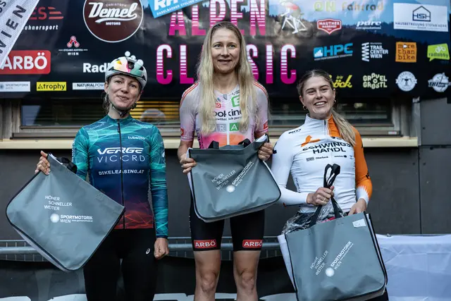 Bei den Frauen holte Jaqueline Lischka (li) vom Team Bikeleasing Verge die Bestzeit mit 07:12 Minuten. | Foto: Georg Ogris