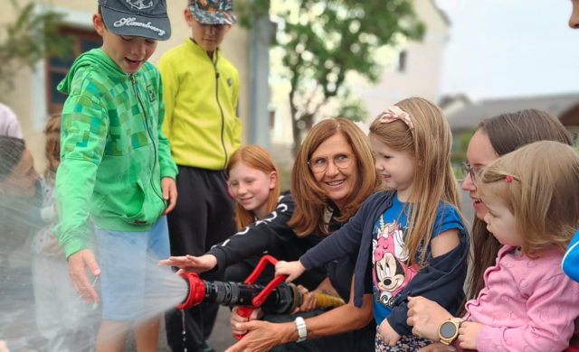 Rund 75 Kinder von Mitarbeitern des Klinikums Freistadt verbrachten abwechslungsreiche Ferientage bei der Sommerkinderbetreuung.  | Foto: OÖG