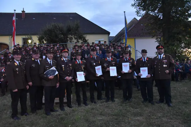 Verleihung Ehrendienstgrade | Foto: AFK Raabs/Thaya
