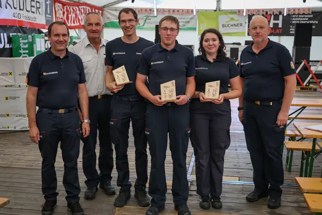 In der Bronze-Wertung ging der erste Platz an die FF Unterwald, gefolgt von der FF Spörbichl auf dem zweiten und Sandl 20 auf dem dritten Platz. | Foto: Andreas Pilgerstorfer