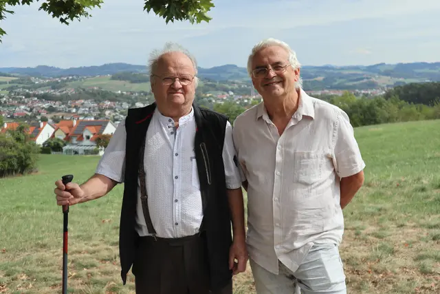 Herbert Stütz (l.) und Helmut Hehenberger. | Foto: Sabine Krump-Hehenberger