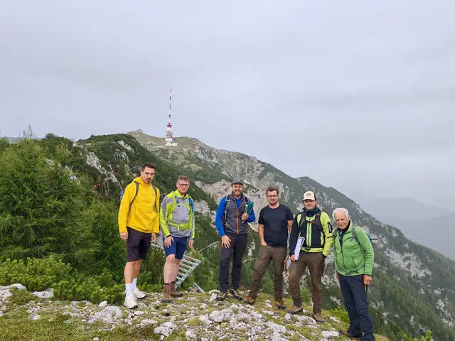 Das Team auf dem Dobratsch.  | Foto: Gemeinde Bad Bleiberg